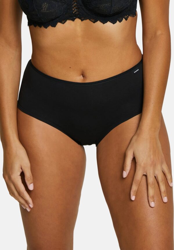 shorty noir coton biologique