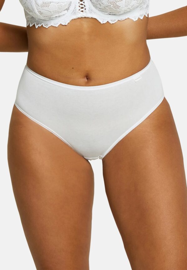 slip blanc coton