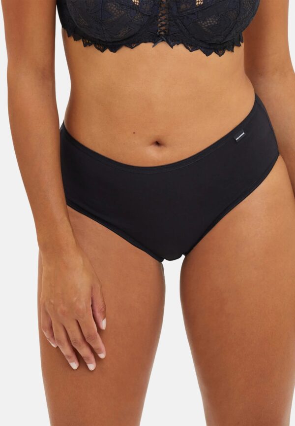 Slip coton noir
