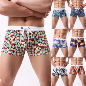 Slip de bain homme, maillot de bain garçon, maillot de bain de plage homme, sous-vêtements imperméables