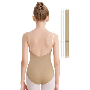 Justaucorps couleur chair pour filles, sous-vêtement de danse, justaucorps de ballet, camisole sans coutures, vêtement de danse avec cache-tétons