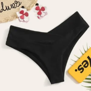 Maillot de bain femme, short de bain anti-fuites menstruelles, bas de bikini taille mi-haute, short de plage, slip de bain
