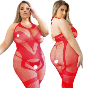 Body grande taille, body sexy pour femme, lingerie résille, nuisette, sous-vêtements porno, bas résille pour le sexe