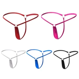String sexy à fines bretelles, culotte femme, lingerie exotique, string dos nageur, micro-string taille basse, tanga