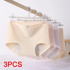 Culottes menstruelles pour femmes, serviettes hygiéniques réutilisables, sous-vêtements menstruels, culottes en coton pour femmes, sexy et super absorbantes