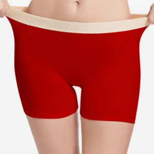 Culottes menstruelles en coton grande taille pour femme, sous-vêtements menstruels taille haute, respirantes et élastiques, shorty anti-fuites, lingerie