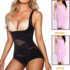 Body gainant ventre plat et fesses galbantes, body amincissant, gaine ventre et taille, sous-vêtements post-partum, top colombien