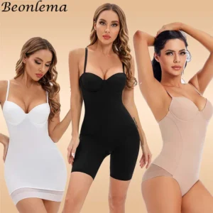 Body gainant pour femme, gaine amincissante avec bonnets, gaine ventre plat, corset amincissant