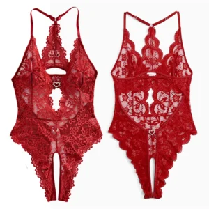Nouvelle lingerie sexy, soutien-gorge ouvert, sous-vêtements sans entrejambe pour le sexe, nuisette en dentelle, body, lingerie sexy