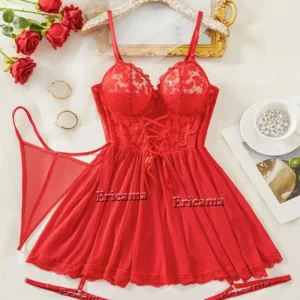 Ensemble de lingerie sexy et érotique pour femme, soutien-gorge et culotte avec jarretières. Ensemble de lingerie exotique.