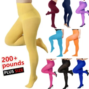 Collants en velours grande taille 120D pour femmes, collants sexy unis, 14 couleurs, collants élastiques, leggings doux et tendance, nouveauté